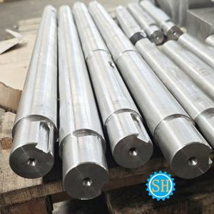 Eje escalonado de acero personalizado Acoplamiento de diámetro <span class=keywords><strong>desigual</strong></span> Eje impulsor Mecanizado Servicios de torneado - Product Image 3