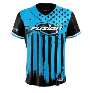 Camiseta de Béisbol para Viajes, Juvenil y Adulto, Resistente, 200 GSM, Uniforme de Poliéster Duradero, Logotipo de Equipo Personalizado, OEM, Venta al Por Mayor de Fábrica - Product Image 1