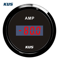 Jauge d'ampèremètre KUS SEA-V Series 52 mm, jauges automobiles 12 V/24 V pour bateau universel