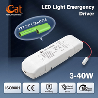 Alimentation de secours UPS 3-40W pour panneau lumineux, avec fonctionnement continu ou interrompu, autonomie 180 min, pour convertisseur LED d'urgence - Vente en gros