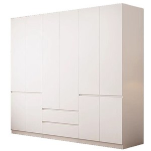 Armario Moderno Minimalista Blanco con Puertas Abatibles, Mueble de Almacenamiento de Gran Capacidad para Dormitorio, para Niños, Adultos y Ancianos - Product Image 5