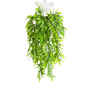 Feuilles de bambou artificielles suspendues, plantes vertes, 30cm-100cm, en plastique, décoration intérieure et extérieure, bouquet - Product Image 5