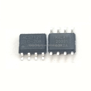 ACS712 ACS712ELCTR Sensor de corriente 20A Chip <span class=keywords><strong>IC</strong></span> de 1 canal - Product Image 1