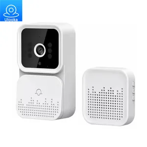 Sonnette de porte vidéo 2023, interphone intelligent Wifi Portable, sonnette de sécurité automatique, caméra sans fil