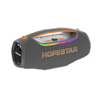 Altavoz Hopestar A60 Ultra de 450W con Sonido AI, BT5.4, AURACAST, IPX6 Impermeable, RGB, Batería Extraíble, Micrófono UHF Individual