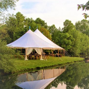 Grande tente de réception extérieure imperméable pour événements de 10x10, 10x20, 50 personnes, tente de fête pour festivals, tente de mariage, structure robuste - Product Image 2