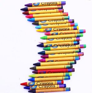 Crayons de cire non toxiques en plastique de la marque Bonvan, 36 couleurs, pour enfants, ensemble promotionnel personnalisé OEM - Product Image 1