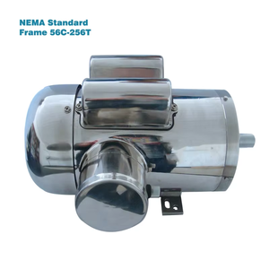 มอเตอร์ยกเรือแบบสามเฟสกันน้ำ สแตนเลส ขนาด 1/2 แรงม้า 3/4 แรงม้า มาตรฐาน Nema สำหรับเครื่องจักรอาหาร ประสิทธิภาพ IE2 - Product Image 5
