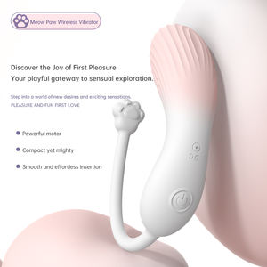 Jouet sexuel contrôlé par application, vibrateur en forme de patte de chaton, vibrateur G-spot, œufs vibrants pour femme, jouet amusant pour les jeux sexuels en couple, rechargeable - Product Image 2