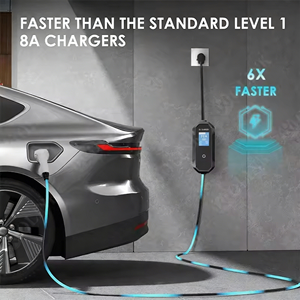 Cargador Portátil para Vehículos Eléctricos, Potencia de Salida 11kW-22kW, Corriente de Salida 16A-32A, para Cargador de Vehículos Eléctricos GBT/TIPO2 - Product Image 3