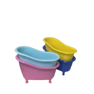 Mini vasca da bagno in plastica per confezioni regalo