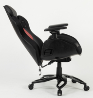 Fauteuil de jeu inclinable VANBOW avec éclairage LED RGB, fauteuil de bureau pivotant en cuir, fauteuil de course avec haut-parleurs, vente en gros