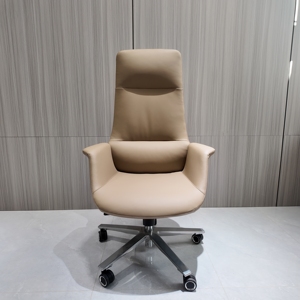 <span class=keywords><strong>Sedia</strong></span> da Ufficio Direzionale di Lusso in Pelle con Schienale Alto, <span class=keywords><strong>Sedia</strong></span> Ergonomica Moderna per Manager con Base in Metallo, per Capo e <span class=keywords><strong>Sedia</strong></span> Ausiliaria - Product Image 2