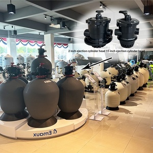 Accessori per Serbatoi di Sabbia EMAUX - Guarnizione a Fiore di Prugna, Anello in Gomma, Manometro, Connettore Flessibile per Piscine Private - Product Image 1