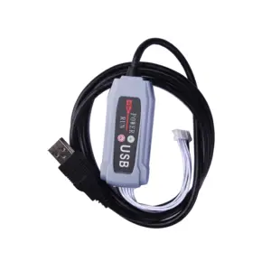 Mando a distancia Industrial, receptor de Radio inalámbrico por Control remoto, Cable USB, 220V, 380V, 110V, 12V, 24V