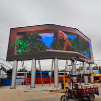 Affichage LED extérieur 3D à vision directe, étanche IP65, haute luminosité, P6.67 P10, pour publicité numérique – Meilleures ventes