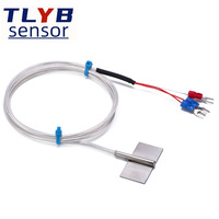 Sensor Suhu Chip ALL-CONTACT PT100 Termistor Tahan Air Tahan Minyak Termokopel Probe Suhu