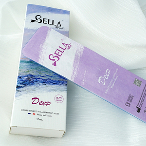 Bella Deep 10ml, la dernière technologie d'<span class=keywords><strong>acide</strong></span> <span class=keywords><strong>hyaluronique</strong></span> réticulé, pour le remplissage des lèvres, l'augmentation du volume du nez et le traitement des rides par <span class=keywords><strong>injection</strong></span>. - Product Image 4