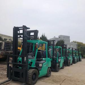 中古ディーゼルフォークリフト三菱<span class=keywords><strong>3</strong></span>トンFD30デュプレックスマスト付き - Product Image 4