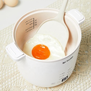 Petite capacité 1.5L multifonction 600W Mini cuiseur à riz à micro-pression autocuiseurs électriques à <span class=keywords><strong>huile</strong></span> en céramique blanche de qualité alimentaire - Product Image 3