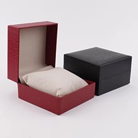 02 Kotak Jam Tangan Pabrik Kotak Jam Tangan Mewah Asli Kotak Hadiah Hitam Biru Desain Minimalis