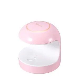 New 18W manicure lamp sun mini portable uv led nail lamp gel polish quick dryer with type-c USB cable