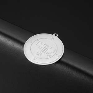 Lista de demonios en el colgante vintage <span class=keywords><strong>Ars</strong></span> <span class=keywords><strong>Goetia</strong></span> de Salomón para collar, amuleto, accesorios de acero inoxidable al por mayor - Product Image 2