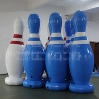 Crazy géant — ensemble de goupilles gonflables, 1 paire, ensemble de ballon, de pingouin, personnalisé, pour jeux de neige