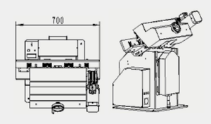 Máquina Biseladora Automática de Acero Resistente, Máquina de Chaflanado de Placas de Acero PB-20D - Product Image 3