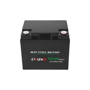 Batterie Lithium-Ion Lifepo4 <span class=keywords><strong>12v</strong></span> <span class=keywords><strong>50ah</strong></span> pour Scooter et vélo électrique, Cycle profond - Product Image 1