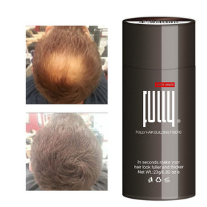 Poudre de fibres capillaires entièrement à base de plantes 23g Formule 2-EN-1 Épaississement des cheveux Aspect plus volumineux Aspect naturel Unisexe - Product Image 1