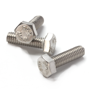 DIN933 A4-80 316 สกรูหัวหกเหลี่ยมสแตนเลส สกรูหัวหกเหลี่ยมความแข็งแรงสูง - Product Image 2