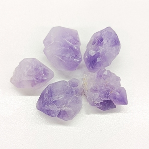 Componente de Piedras Naturales Variadas en Bruto para <span class=keywords><strong>Tarot</strong></span>, Juegos de Mesa, Dados, Cristal de Amatista de Forma Irregular - Product Image 4