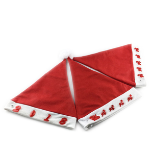 Tùy chỉnh Mũ giáng sinh với đèn LED giáng sinh LED Beanie <span class=keywords><strong>Hat</strong></span> bán buôn Santa mũ - Product Image 2