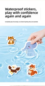 Pegatina de Vinilo Mágica Reutilizable, Portátil y Silenciosa para Niños, Aprendizaje Preescolar, Educativa - Product Image 4