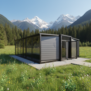 Casa Container Espandibile a Doppia <span class=keywords><strong>Ala</strong></span> da 30 Piedi, Edificio Mobile Prefabbricato di Lusso Modulare - Product Image 1