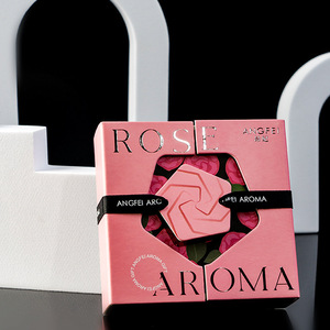 YB Rose Aroma Pendant Car Freshener Long Lasting Fragrance Elegant Design For Gift - Product Image 2