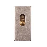 Mode pur cuivre mince rétro meule kérosène allume-cigare, cadeaux uniques pour hommes (carburant non inclus)