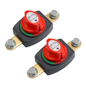Heavy Duty 300A 12V 24V 48V Dual Car Vehicle RV Marine Battery Isolator Master Kill Interruptor giratorio Desconexión Kit de corte de energía - Product Image 1