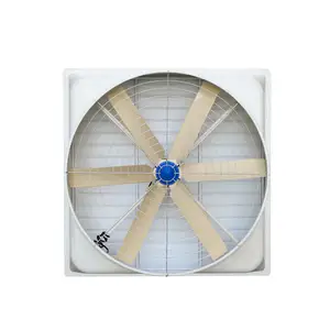 FJ-106x6-ventilador de escape Industrial de alta resistencia, sistema de ventilación de bajo ruido, presión negativa, 68db, 12-14 m/s