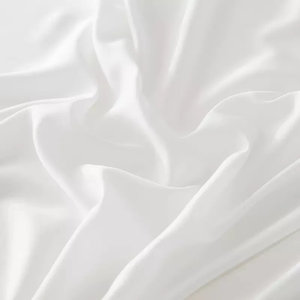 Bambusstoff Maßanfertigung OEM Großhandel OEKO-Zertifiziert 4-teiliges Weißes Seidiges Hotel-Bettwäsche-Set mit Bettlaken und Bettbezug - Product Image 5