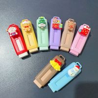 Gommes rétractables de Noël en gros, mignonnes, à faible résidu, pour étudiants, cadeaux de Noël