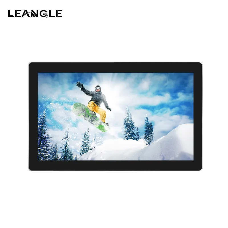15.6 Inch Industrial Panel PC Capacitive Touch Screen All in One Computer 4G RAM 128G SSD I5 5257U Window 10 Pro