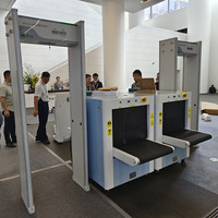 5030C Hotel Xray Equipaje Escáner Máquina Inspección DE SEGURIDAD Detector de metales