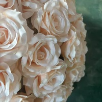 Personnalisé 40-60cm diamètre Rose pomander mariage baiser boule Table pièce maîtresse pour la décoration de scène