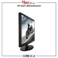 Moniteur LED TFT HCWY 15'' - Rapport d'aspect 4:3 - VGA - DC12V - Remplacement pour bureau professionnel
