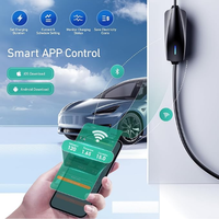 Nuevo cargador Tesla de nivel 2 de 32 amperios y 7,68 kW con cable de extensión de 25 pies y conector móvil NEMA 14-50 cargador EV para el hogar
