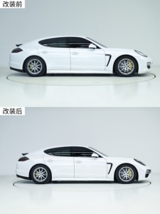 Ensemble de pare-chocs avant pour Panamera 970.2 2014-2016, conversion de style ancien à nouveau 971 <span class=keywords><strong>TBS</strong></span>, y compris les feux de jour - Product Image 4
