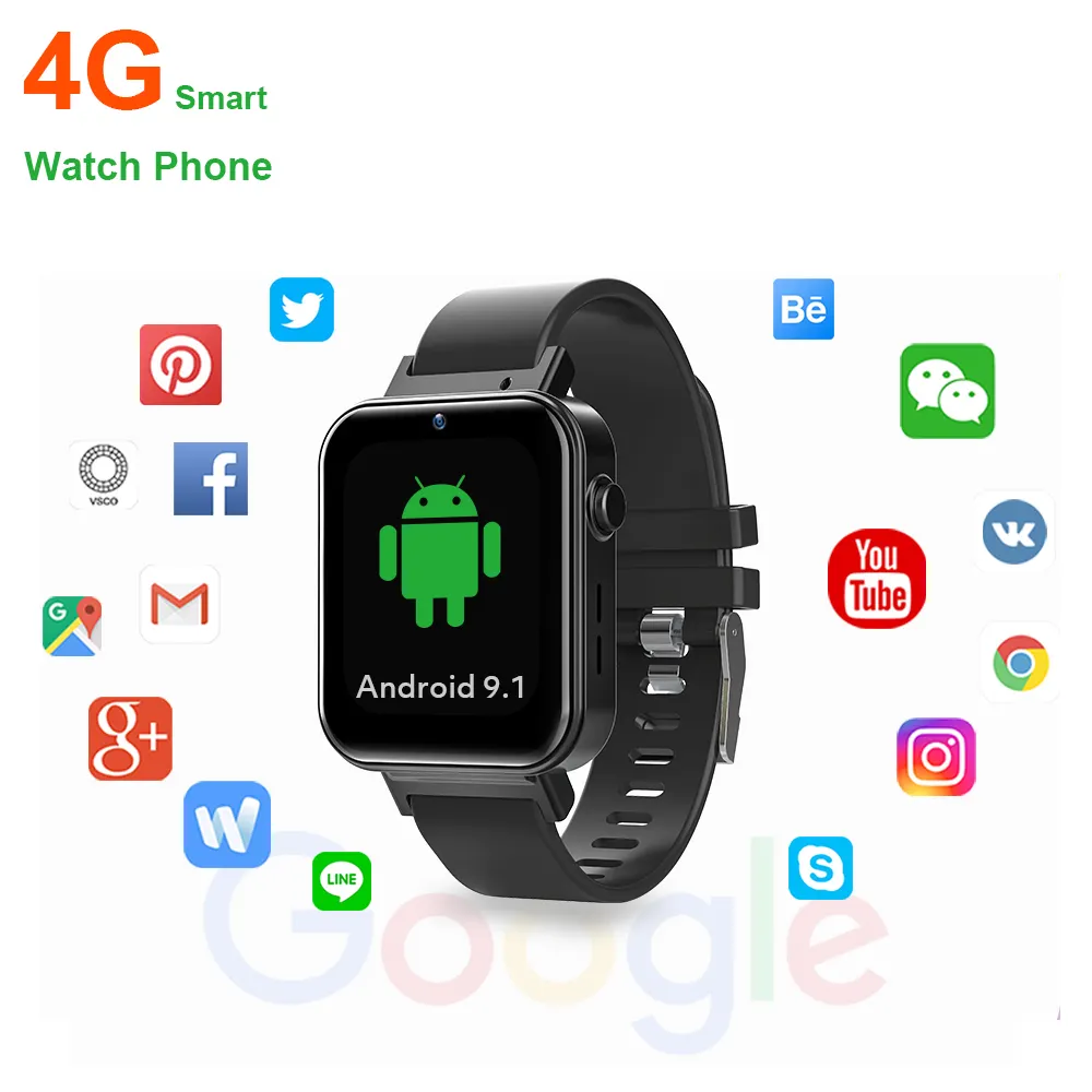 2022 Phone smart watch S21 Android 9.1 4+64G 850mAh Smart Watch GPS reloj slimme horloge 5ATM Spanish Dutch Korean Japanese