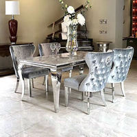 Ensemble de salle à manger de luxe durable et élégant pour cuisine, avec table et 4 chaises – Collection exquise pour votre intérieur